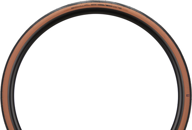 Schwalbe One Performance ADDIX RaceGuard TLE 28" Folding Tyre - black-bronze skin/28 /28 mm/28-622