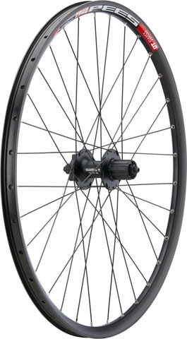 bc basic Juego de ruedas Mountain Alivio Disc 6 agujeros DT Swiss 533D 26" - negro/26" set (RD 9x100 + RT 10x135) Shimano