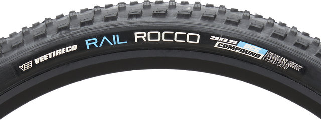 VEE Tire Co. Rail Rocco DCC 29" Folding Tyre - black/29 /57-622/2.25 