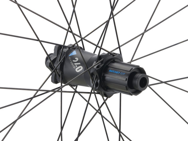 DT Swiss Set de Roues HXC 1501 SPLINE One 29" 30 Boost Disc 6 trous Hybrid - noir/Shimano Route/Boost/148 mm/110 mm/Boost/29"/110 mm/Shimano Route/110 mm/148 mm