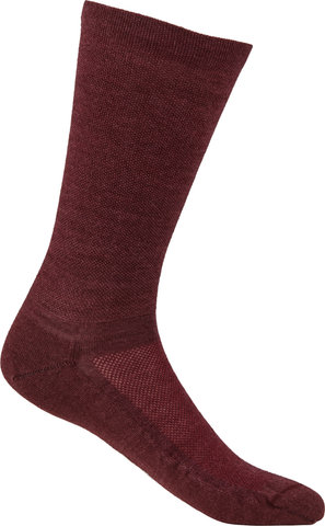 FINGERSCROSSED Calcetines Light Merino Silk - bordeaux/39 - 42