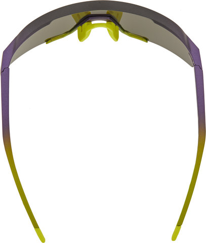 100% S3 Smoke Sports Glasses - matte metallic digital brights/smoke