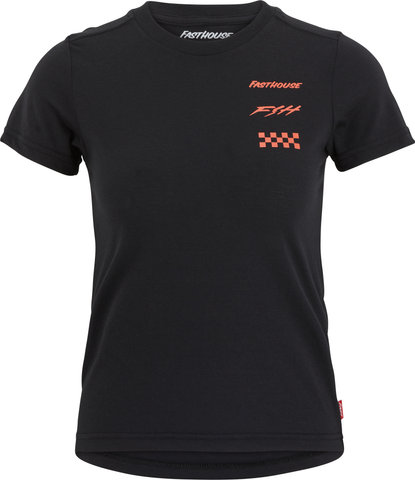 Fasthouse Camiseta Evoke S/S Youth Tech - black/140 - 146