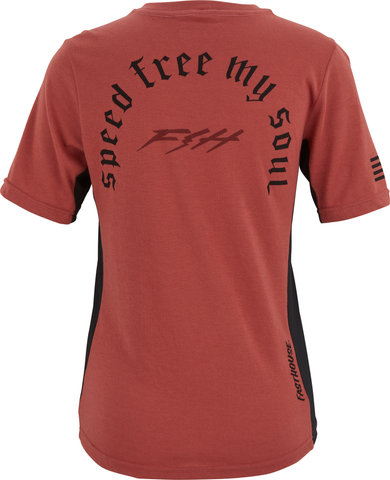Fasthouse T-Shirt pour Dames Menace S/S Tech - mauve/M