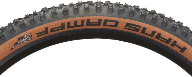 Schwalbe Hans Dampf Evolution ADDIX Soft Super Trail 27.5" Folding Tyre - black-bronze skin/27.5 /60 mm/60-584/2.35 