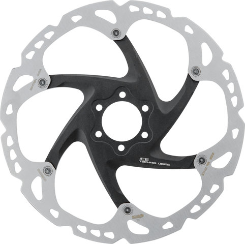 Shimano SM-RT86 6-bolt Brake Rotor for XT - 2023 Model - black-silver/203 mm