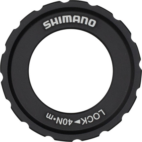 Shimano Disco de freno RT-MT900 Center Lock dentado externo para XTR - negro-plata/180 mm