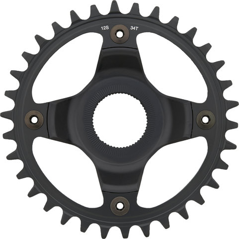 Shimano STEPS Chainring FC-E8000 12-speed 56.5 mm Chainline (SM-CRE80-12SB) - black/34 