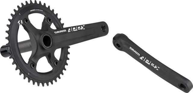 SRAM Apex 1 GXP 1x10/1x11-speed 110 mm Crankset - black/172,5 mm