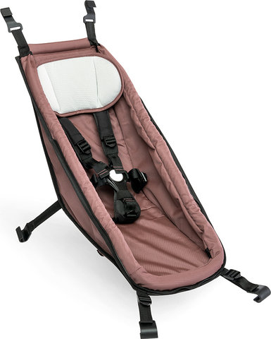 Croozer Babysitz für Kid Anhänger ab 2014 Kollektion Kraams - blossom red