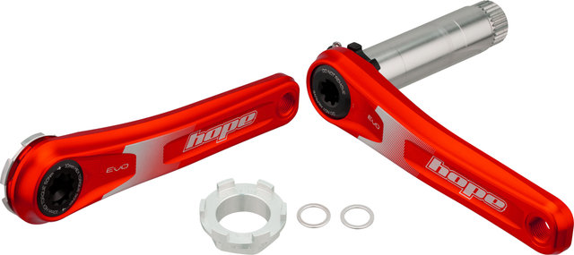 Hope EVO 68 / 73 mm Crank - red/170,0 mm