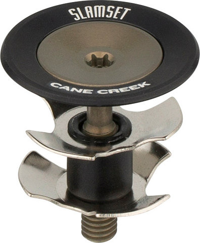 Cane Creek Juego de dirección Pieza superior SlamSet IS41/28,6 - black/1 1/8" - 1,5" tapered/IS41/28,6