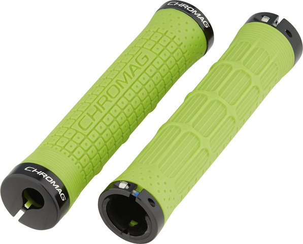 Chromag Clutch Lock On Handlebar Grips - tight green/146 mm