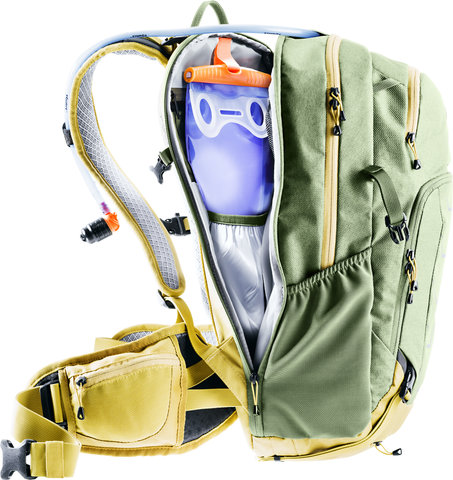 deuter Attack 20 Protektorenrucksack - khaki-turmeric/20000 ml