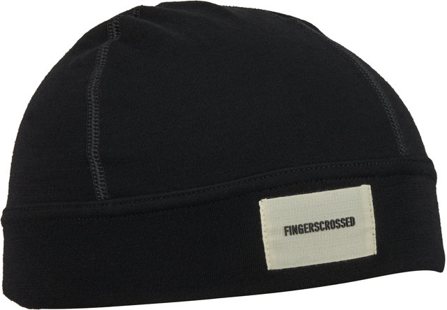 FINGERSCROSSED Gorro de casco Beanie - black/one size