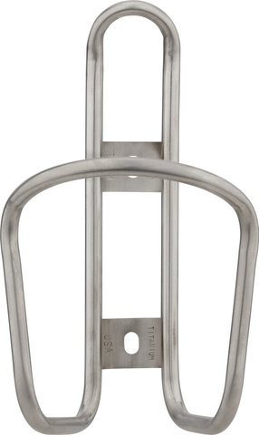 King Cage Titanium Bottle Cage - silver/universal