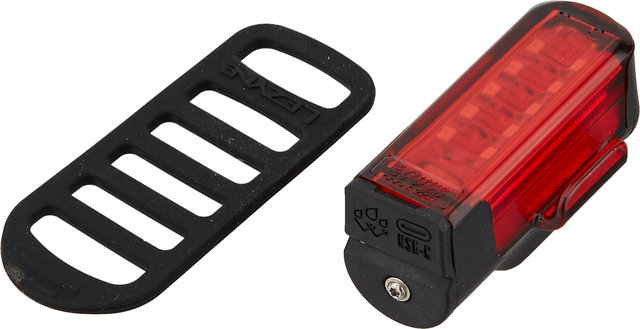 Lezyne Strip+ LED Rear Light w/ Brake Light - StVZO approved - black/universal