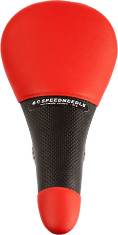 tune Selle Speedneedle avec cuir - rouge/universal