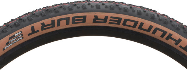 Schwalbe Thunder Burt Evolution ADDIX Speed Super Race 29" Faltreifen - schwarz-transparent skin/29 "/57 mm/57-622/2.25 "