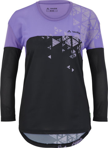 VAUDE Womens Moab LS T-Shirt V - limonium/36