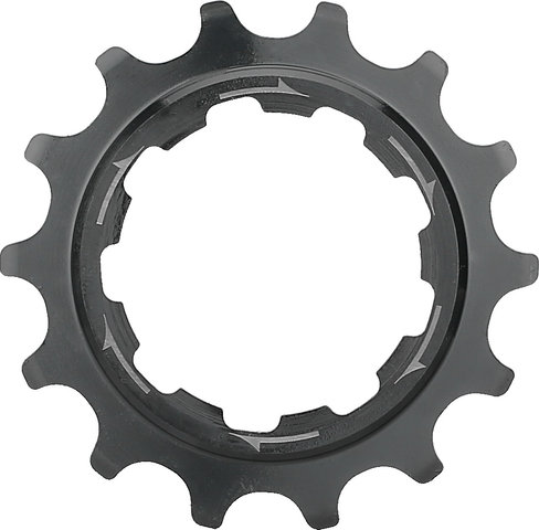 SB ONE G3C Singlespeed DH Drivetrain - black/14 tooth