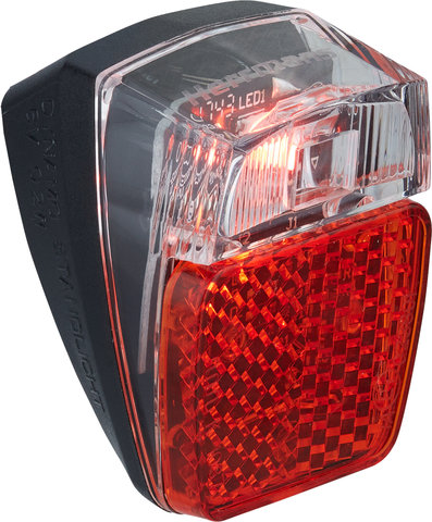 Vortrieb Herrmans H-Trace Mini Rear Light StVZO-approved - OEM Packaging - red-transparent/fender mount
