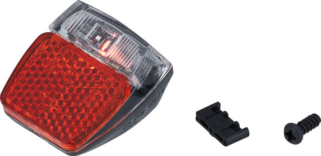 Vortrieb Herrmans H-Trace Mini Rear Light StVZO-approved - OEM Packaging - red-transparent/fender mount