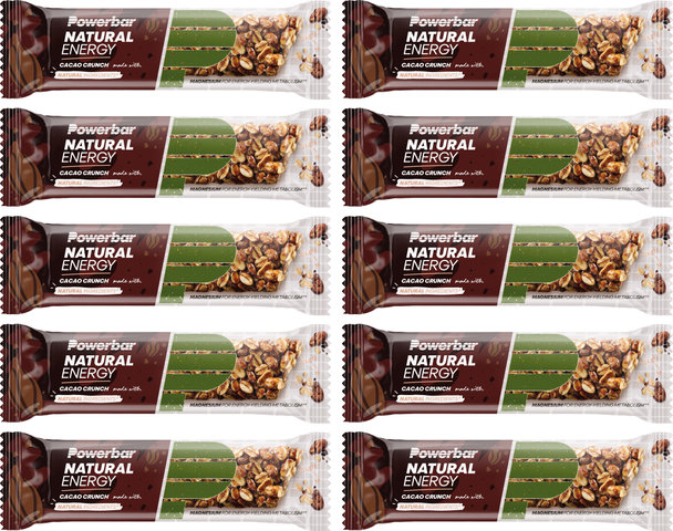 Powerbar Natural Energy Cereal Riegel - 10 Stück - cacao crunch/400 g