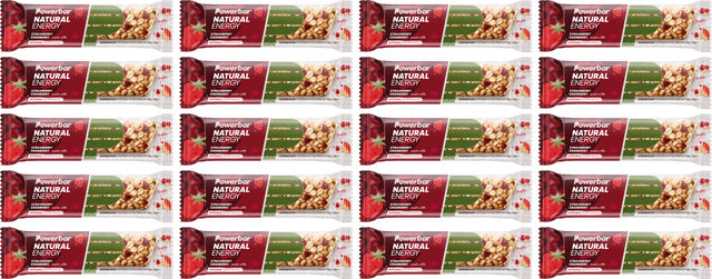 Powerbar Natural Energy Cereal Riegel - 20 Stück - strawberry & cranberry/800 g