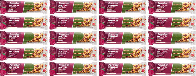 Powerbar Natural Energy Cereal Riegel - 20 Stück - raspberry crisp/800 g