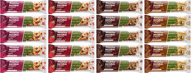 Powerbar Natural Energy Cereal Riegel - 20 Stück - gemischt/800 g