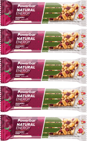 Powerbar Natural Energy Cereal Riegel - 5 Stück - raspberry crisp/200 g