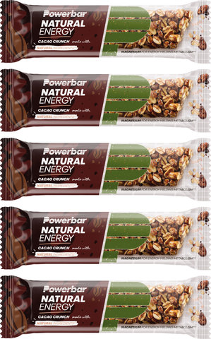 Powerbar Natural Energy Cereal Riegel - 5 Stück - cacao crunch/200 g