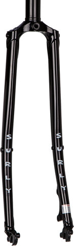 Surly Straggler Disc 28"/700c Rigid Fork - black/1 1/8"/5 mm Quick Release/100 mm/28"