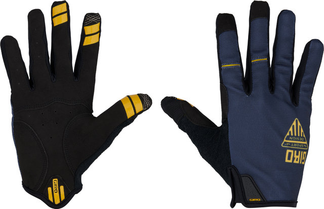 Giro DND Full Finger Gloves - dark shark-spectra yellow/M