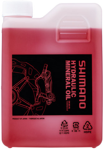 Shimano Bremsflüssigkeit Mineralöl - universal/Kanister, 1 Liter