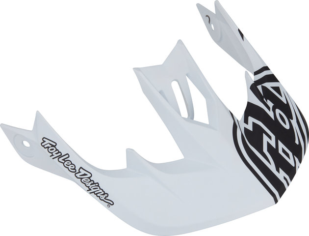 Troy Lee Designs Ersatzvisier für Stage Helme - nova white