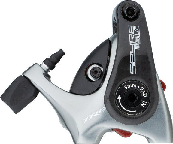 TRP Spyre SLC Flat Mount Brake Caliper - grey/Set/without