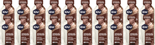 GU Energy Labs Energy Gel - 20 Pack - chocolate outrage