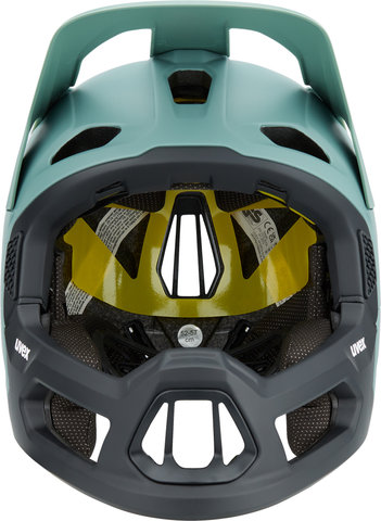 uvex revolt MIPS Full-Face Helmet - moss green-black matt/52 - 57 cm