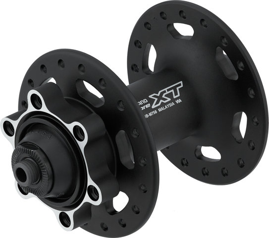 Shimano Buje RD XT HB-M756 Disc 6 agujeros para eje de liberación rápida - negro/36 agujeros