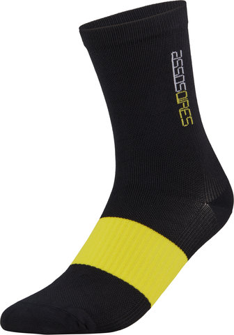 ASSOS Spring Fall Evo Socken - black series/39-42