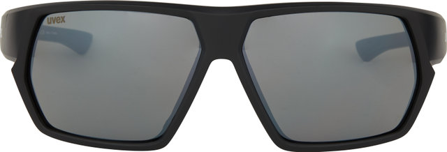 uvex sportstyle 238 Sportbrille - black matt/mirror silver