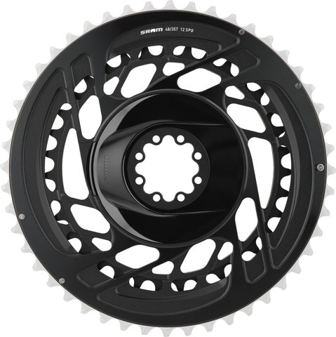 SRAM Force 2x12-fach DM Kettenblatt-Set - black/48 Z