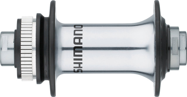 Shimano Buje RT HB-RS770 Disc Center Lock para ejes pasantes de 12 mm - negro-plata/12 x 100 mm / 28 agujeros