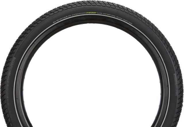 Schwalbe Pneu Rigide Pick-Up Super Defense Fair Rubber 24" - noir-reflex/24 /60 /60-507/2.35 