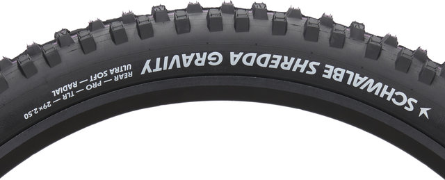 Schwalbe Pneu souple Shredda Rear Evo Gravity Radial ADDIX Ultra Soft TLR 29" - noir/29 /64 /64-622/2.5 