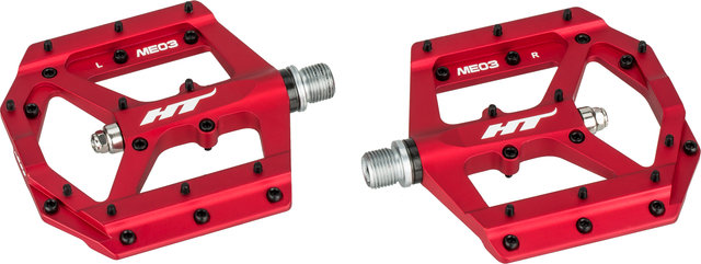 HT Pedales de plataforma EVO-MAG ME03 - matte red