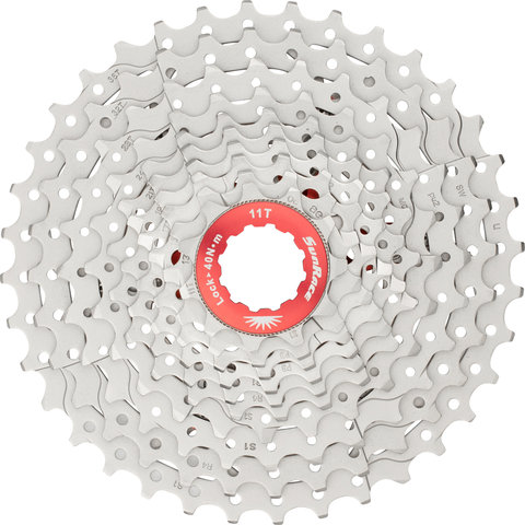 SunRace CSMX0 10-speed Cassette - metallic silver/11-36