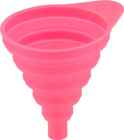 Muc-Off Entonnoir Pliable en Silicone - rose